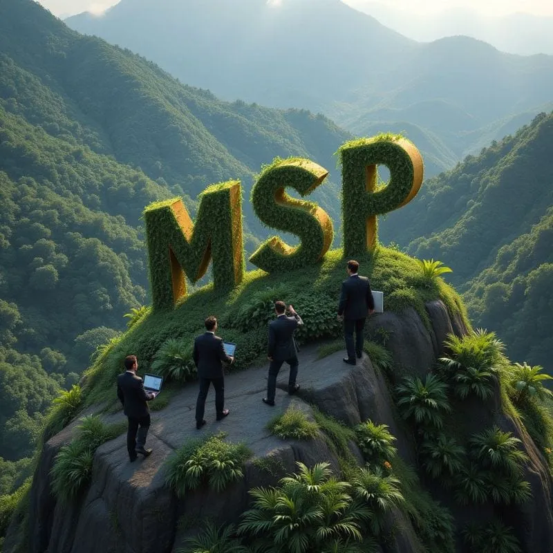 MSP Owner looking at a Profit and Loss Statement